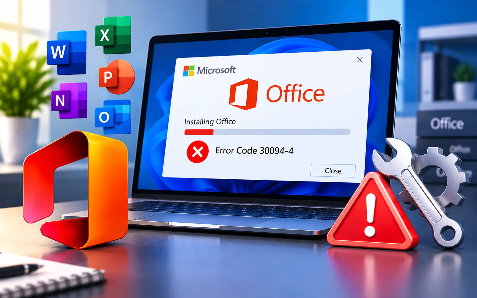 Microsoft Office Error Code 30094-4 fix
